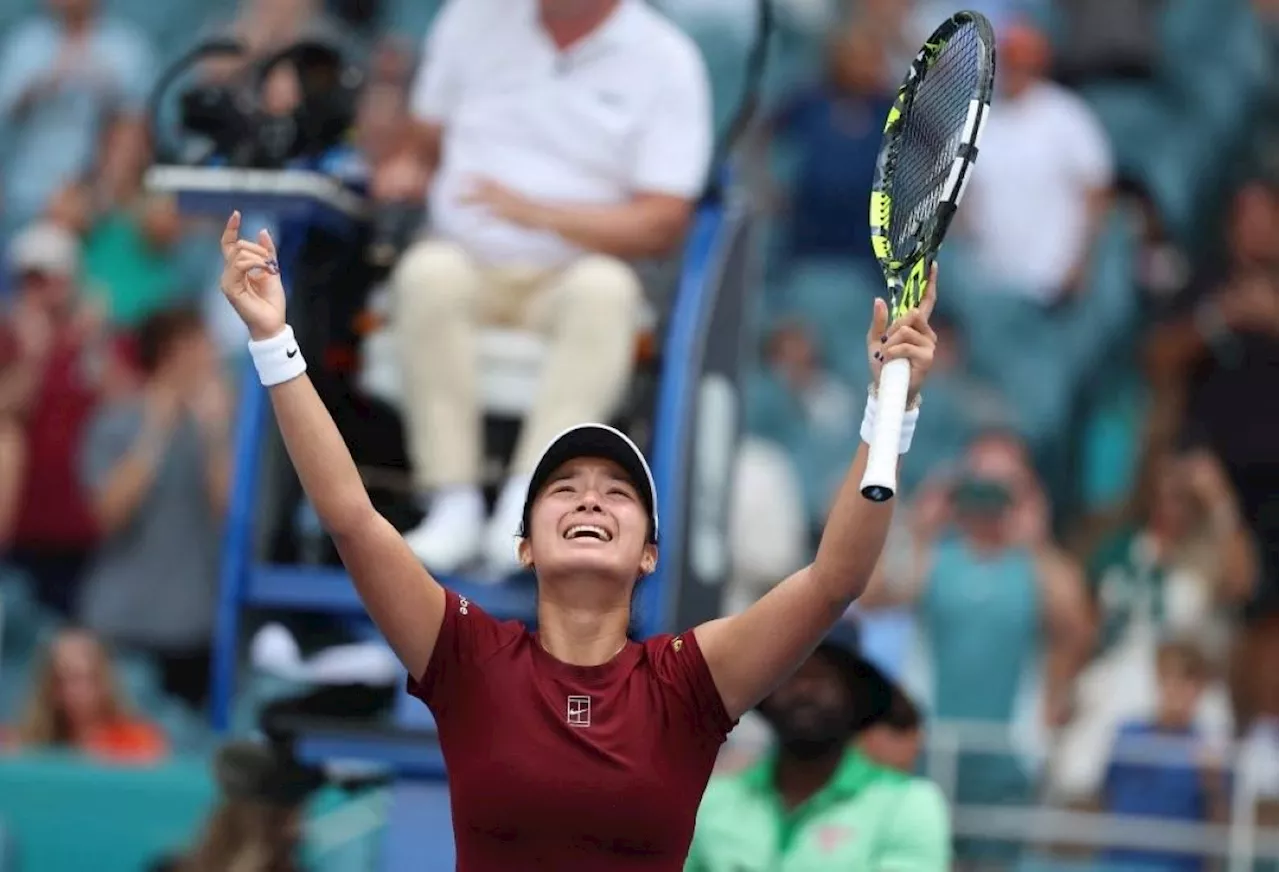 Eala outlasts Baptiste to enter Eastbourne Open main draw