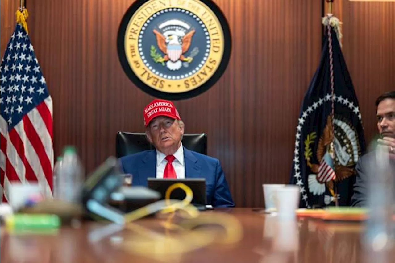 White House photos show rare look inside the Situation Room as Trump authorizes strikes in Iran