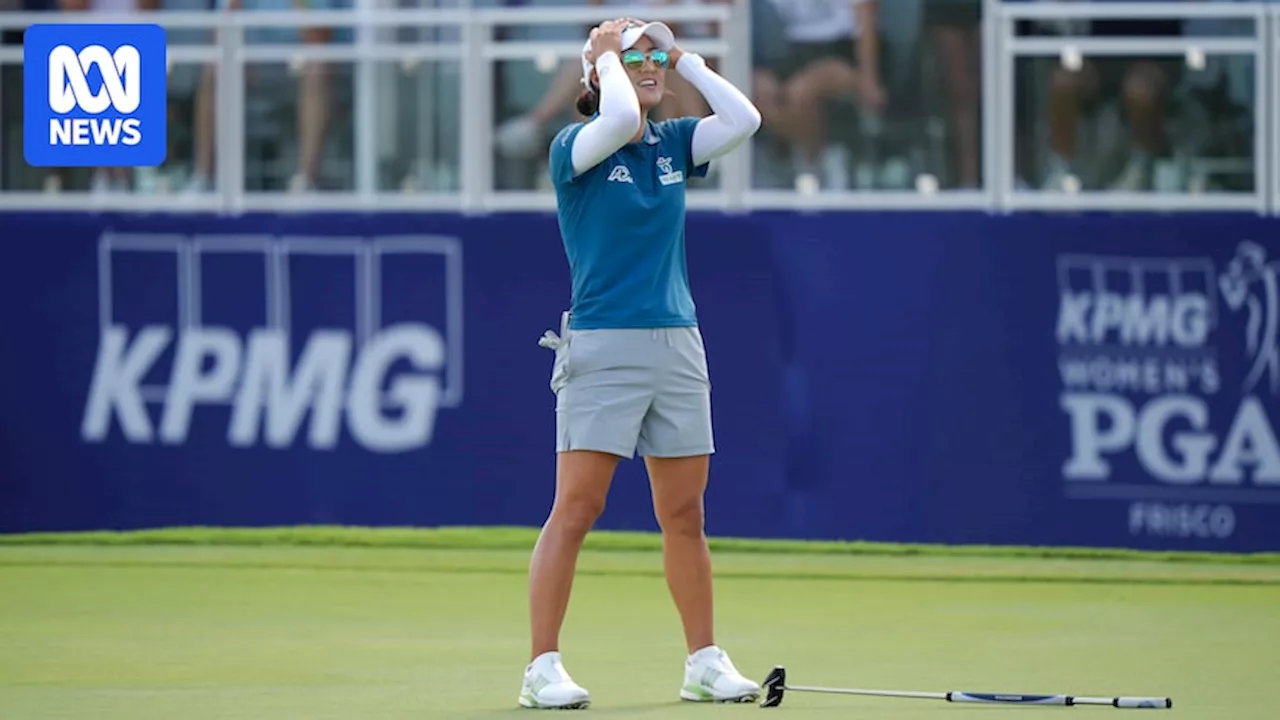 How Minjee Lee found a slice of home via her brother's message after winning her third golf major