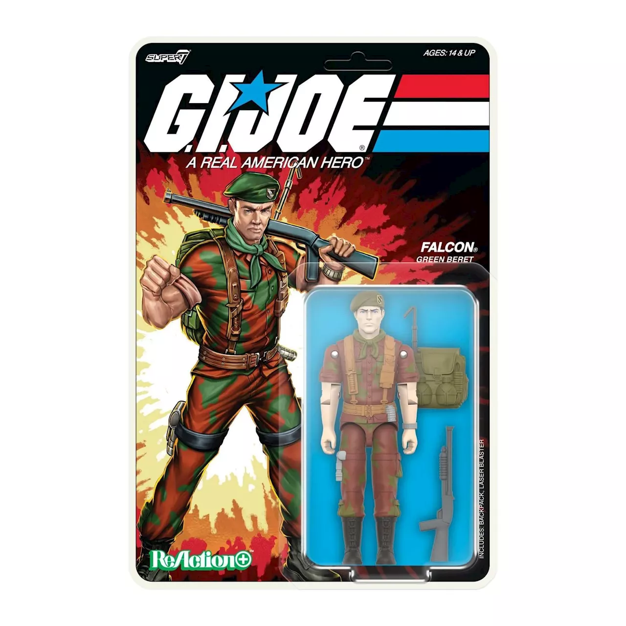 Lt. Falcon Joins the Fight with New G.I.Joe: The Movie ReAction+