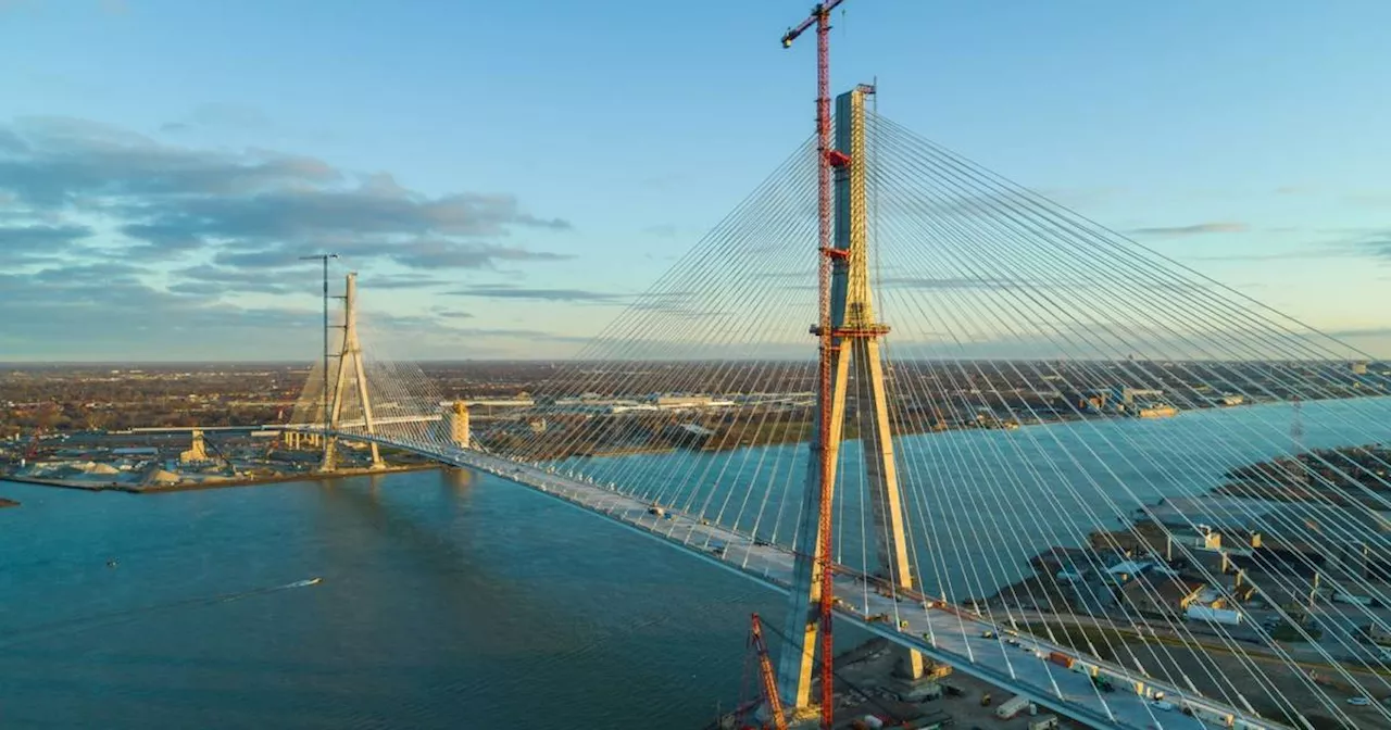 Record-breaking $6.4B U.S. border bridge with Ontario crosses huge milestone