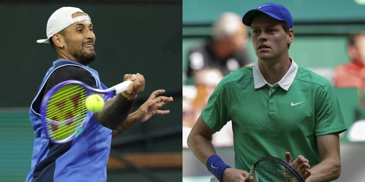 Svolta Kyrgios, ora cambia idea su Sinner: 'È incredibilmente potente, ma a Wimbledon…'