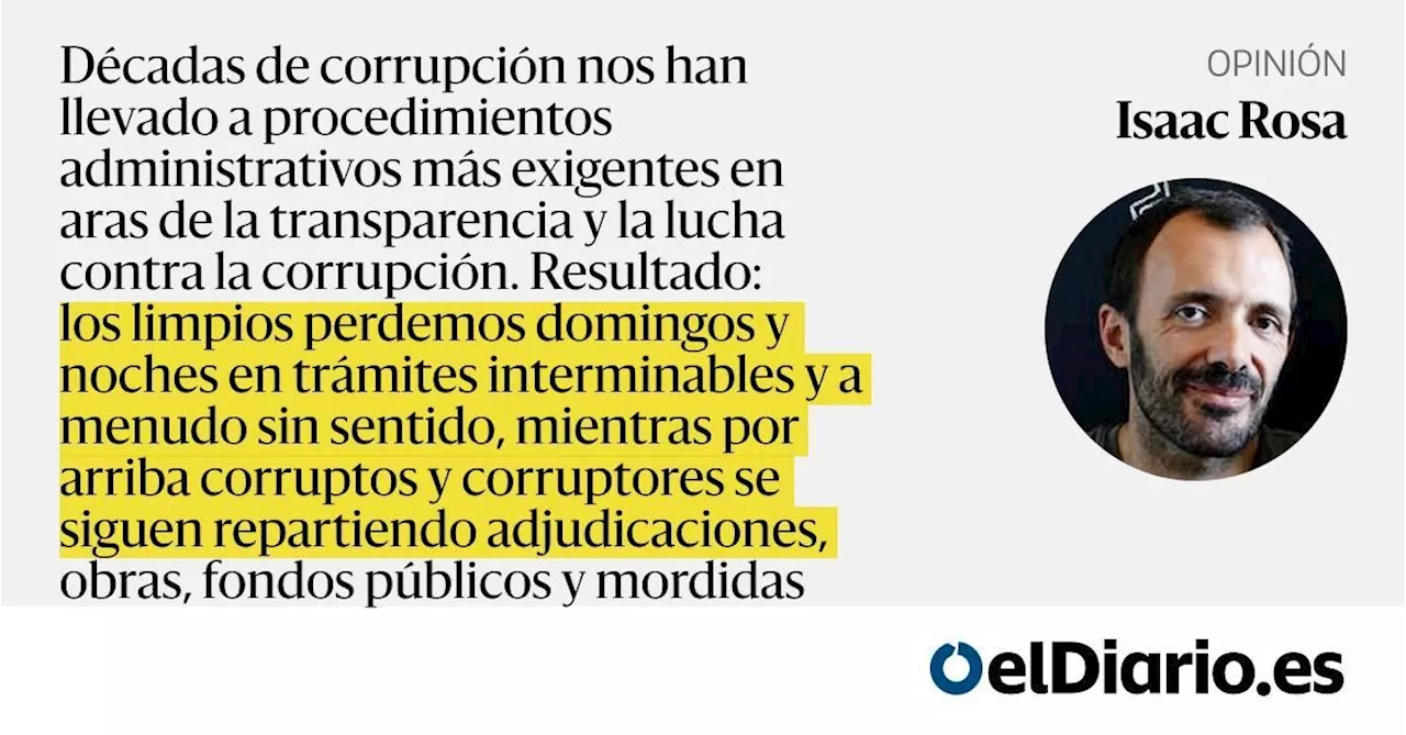 Haciendo facturas mientras leo el informe de la UCO