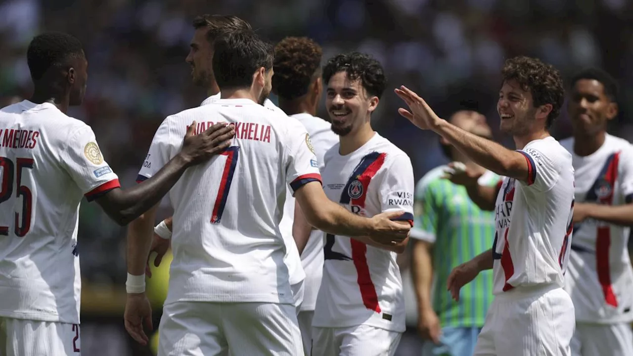 Prima Kvara, poi Hakimi: il Psg vince in casa dei Seattle Sounders e vola agli ottavi