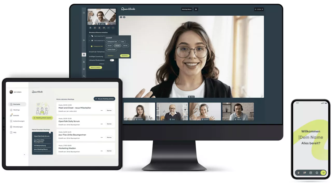 Open Source: Schleswig-Holstein setzt auf Videokonferenzlösung 'OpenTalk'