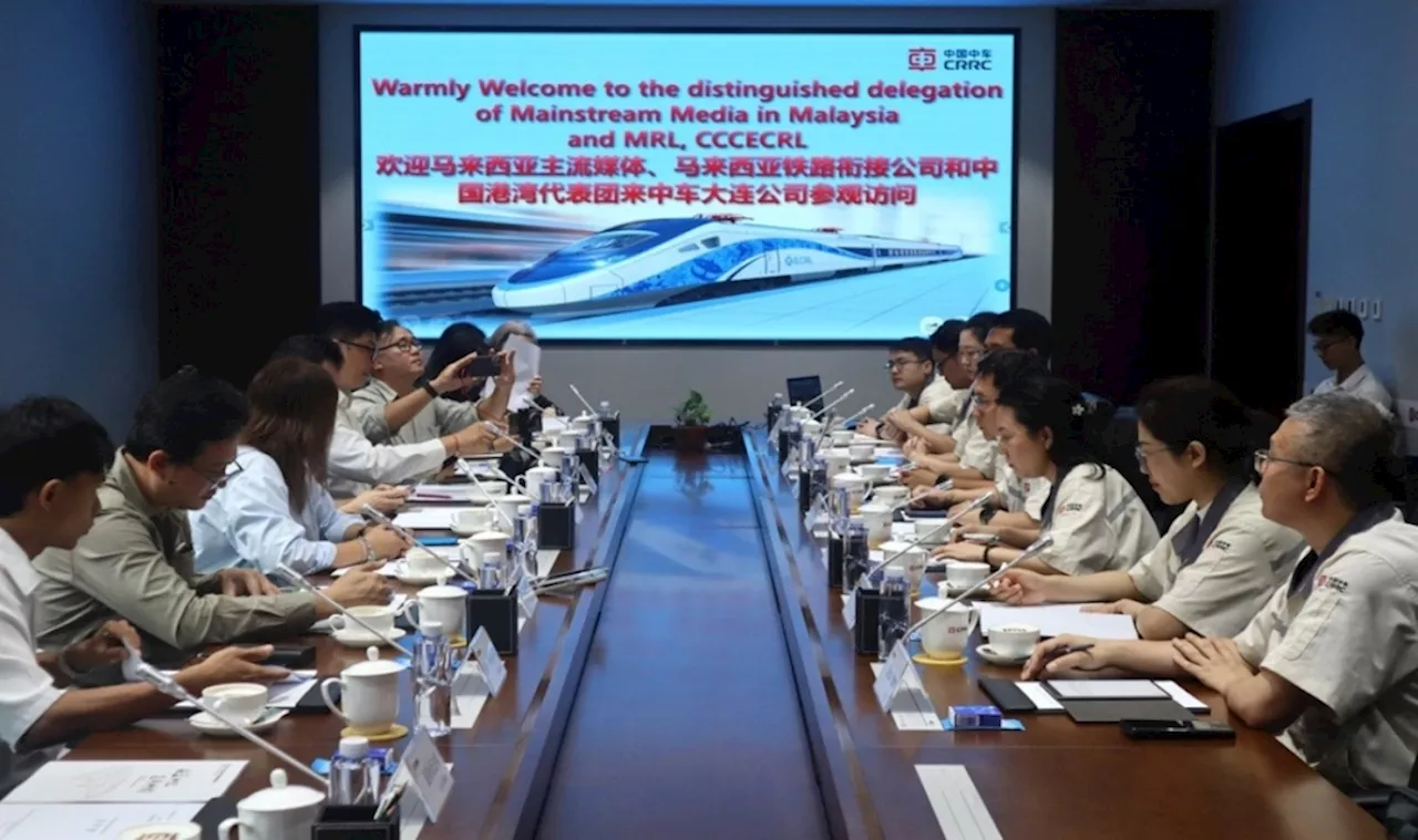 China’s CRRC Dalian to ship ECRL trains to Malaysia in October, set for 2027 launch