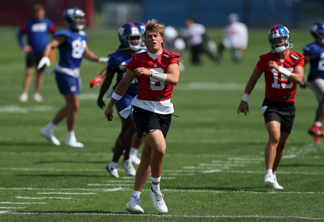 NY Giants Coaches Gush Over Rookie QB Jaxson Dart