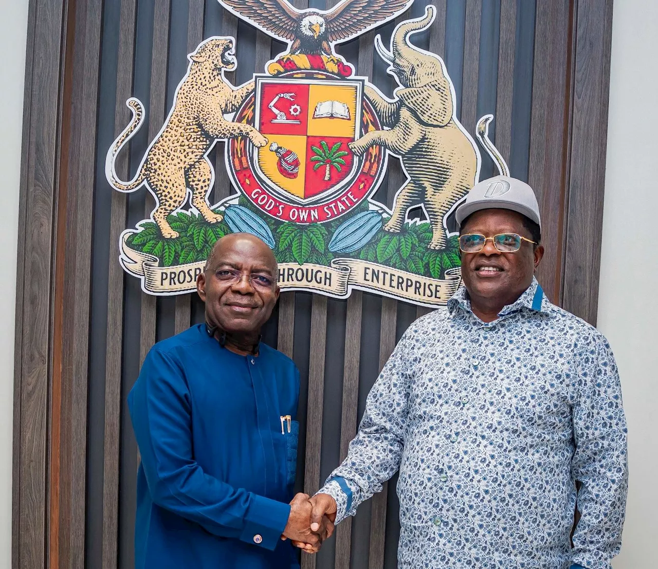 ‘I’m very proud of what you’re doing for Abia people,’ Umahi tells Otti