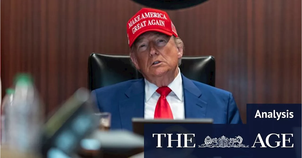 White House emphasised strikes were not about regime change. Then Trump logged on to social media