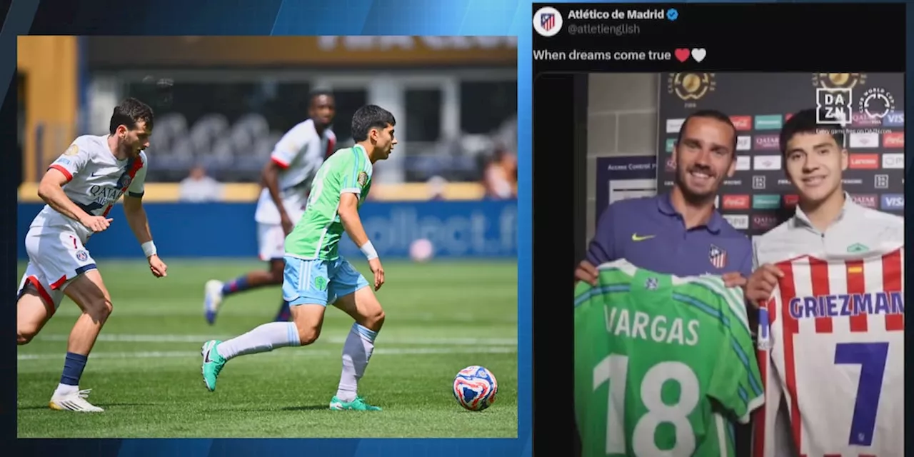 Alaska’s Vargas competes against childhood hero and sport’s top players at FIFA Club World Cup