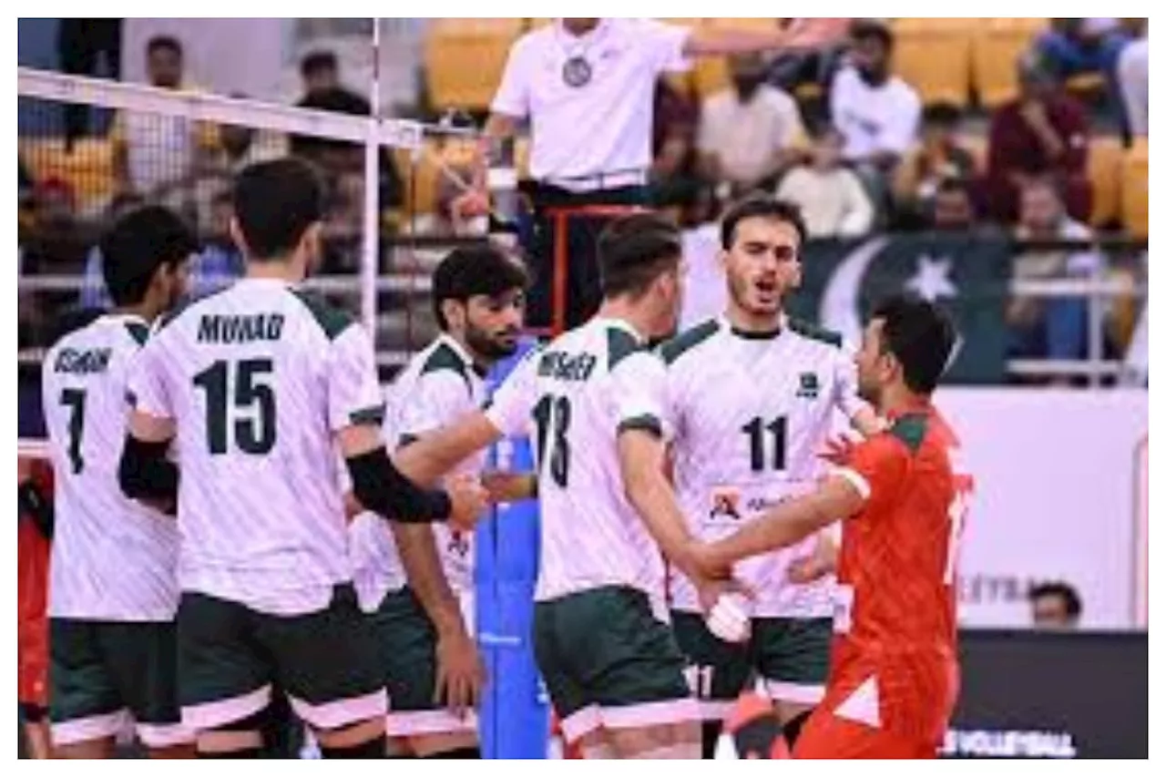 Pakistan outclasses Qatar to reach final of AVC Nations Cup 2025