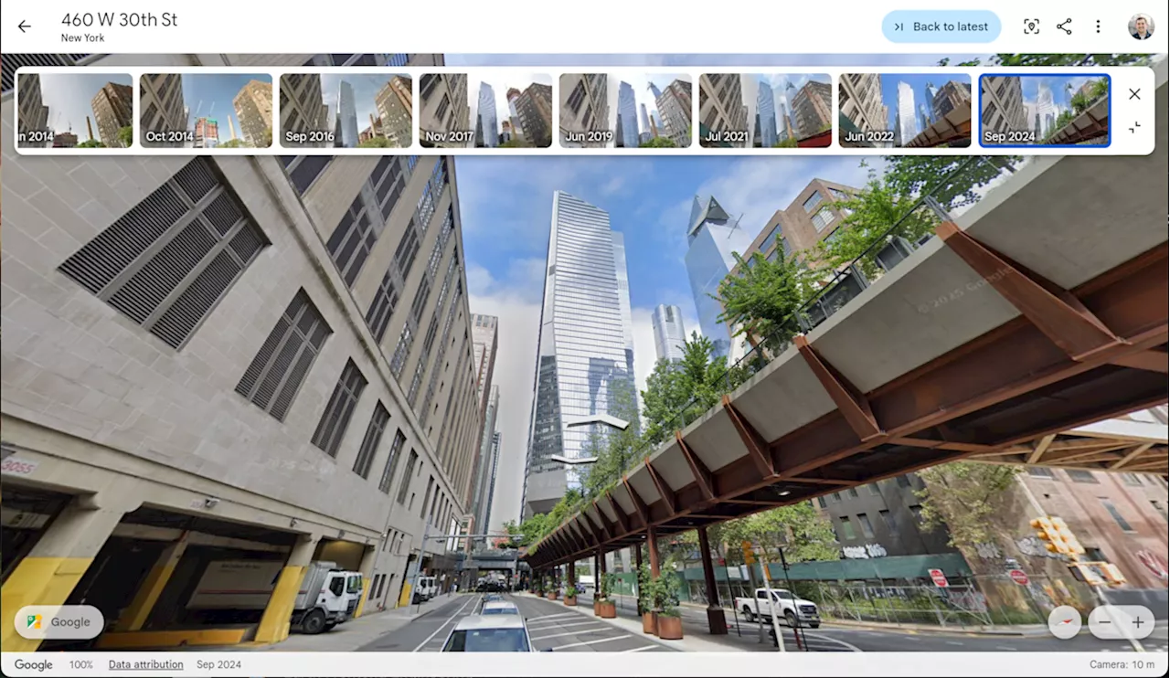 Google brings historical Street View to Google Earth