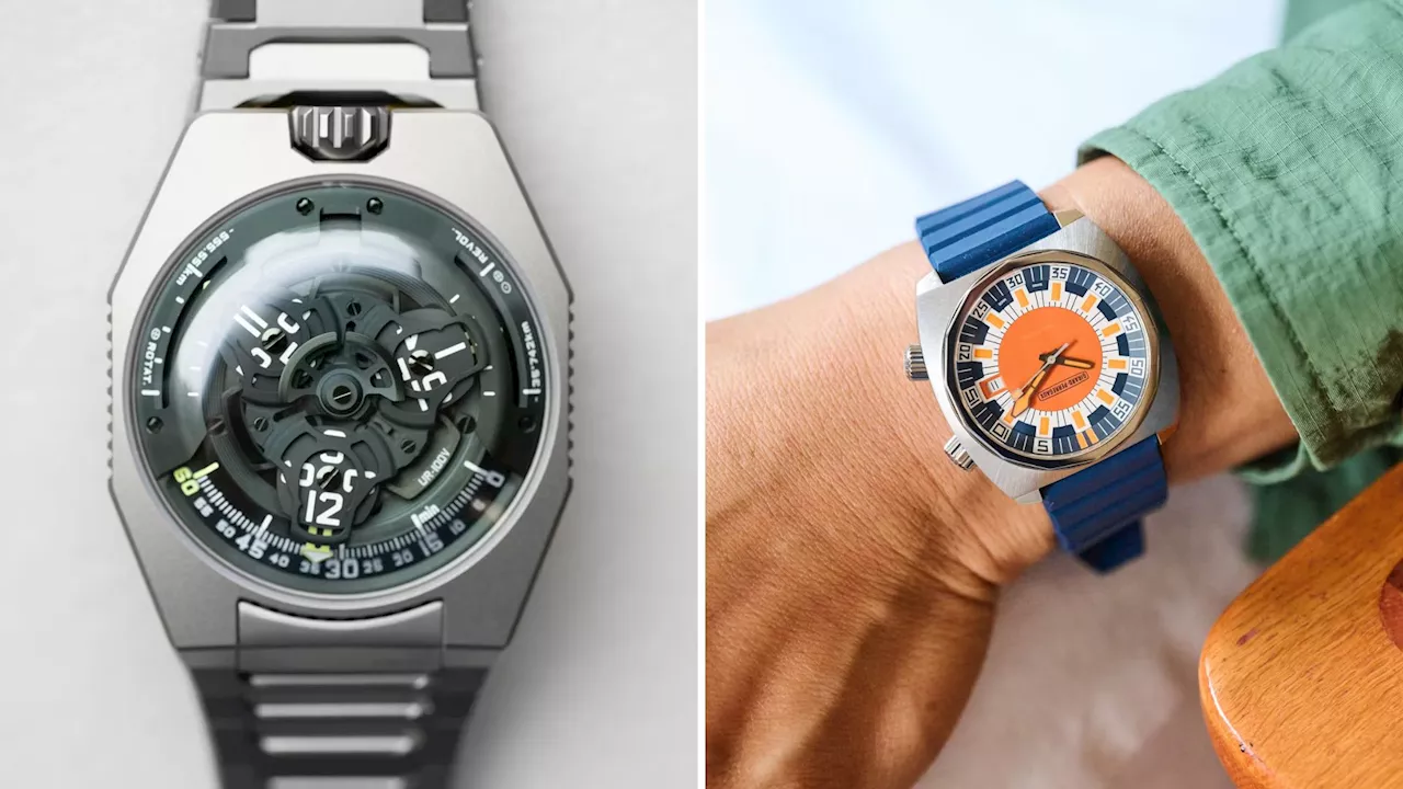 2 Time-Twisting Drops From GP x Bamford & Urwerk Flex Vintage Heat & Space-Tech Cool