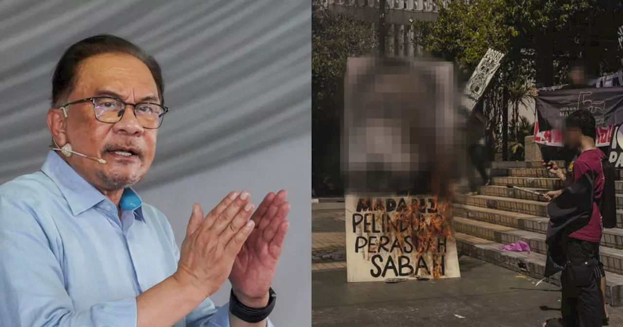Bakar Karikatur Wajah PMX, Mahasiswa Berdepan Tindakan Undang-Undang & Risiko Dibuang Universiti