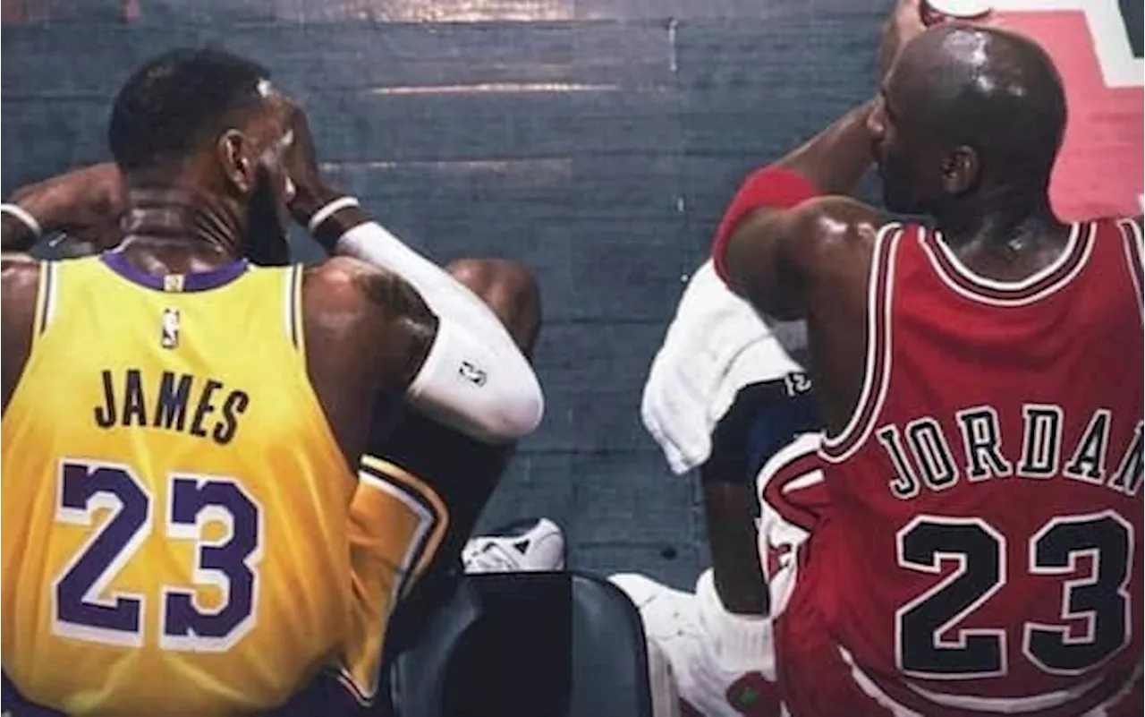 NBA, LeBron non ha dubbi: 'Io e Jordan? Saremmo stati una coppia perfetta in campo'