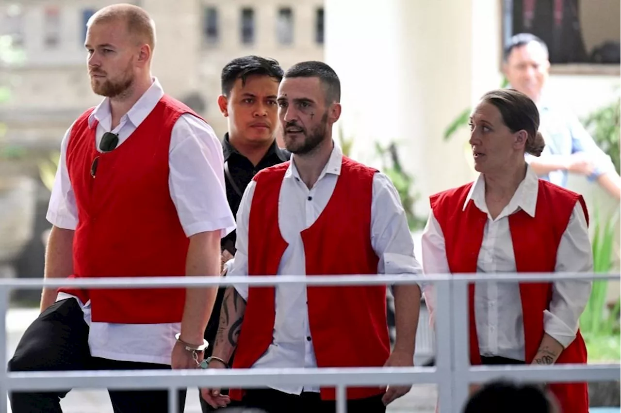 Three Brits face one year in prison over Bali drug charges