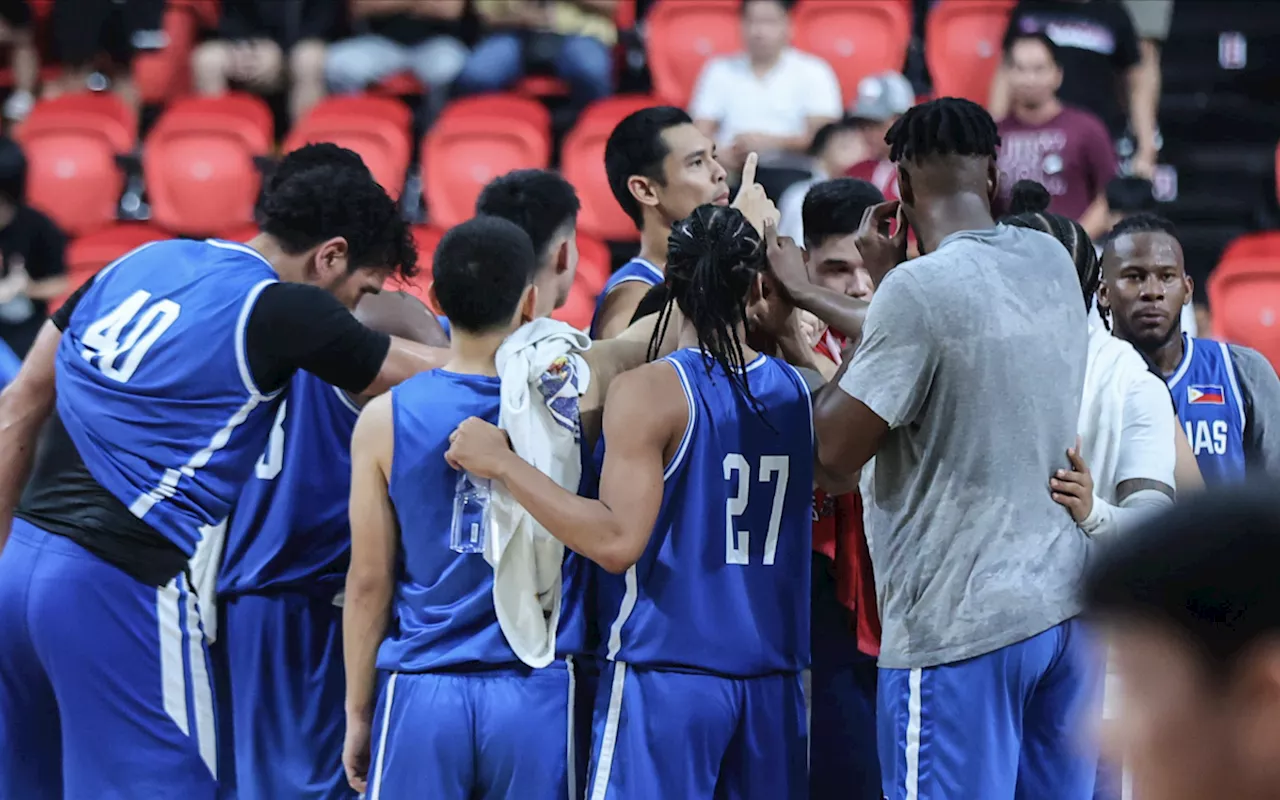 Cone says practice time, not friendly more important for Gilas