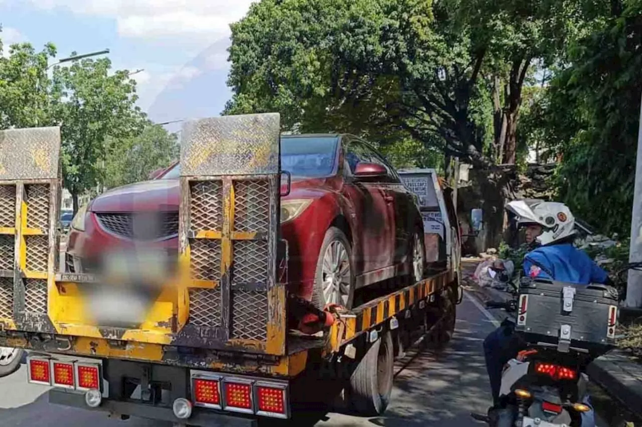 MMDA clears Quezon City roads, issues 81 traffic violation tickets, tows 27 vehicles