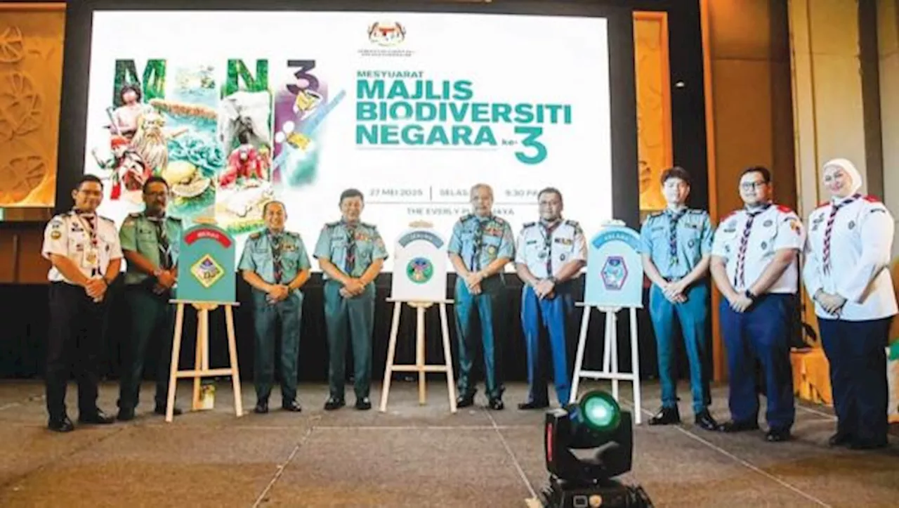 Persekutuan Pengakap dianugerah Lencana Kepandaian Biodiversiti