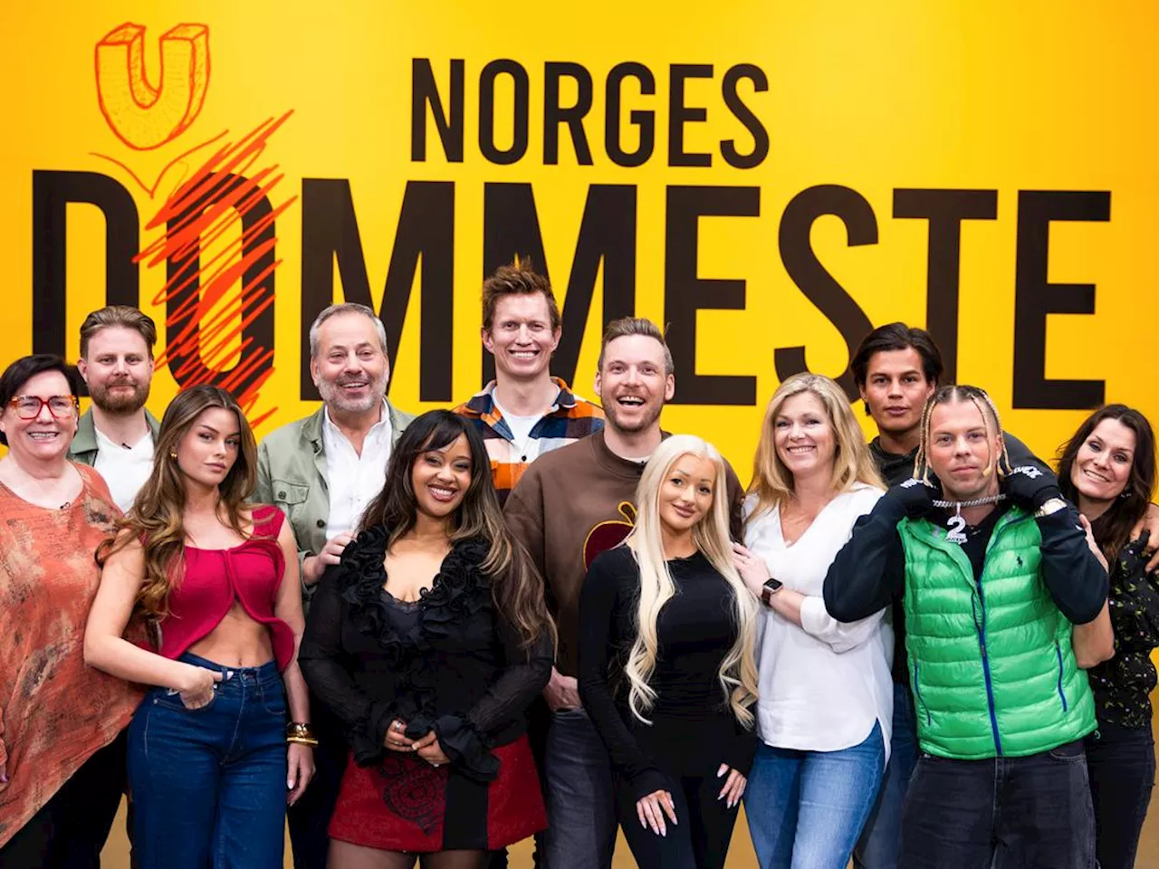 Disse kjendisene kjemper om å ikke bli «Norges dummeste»