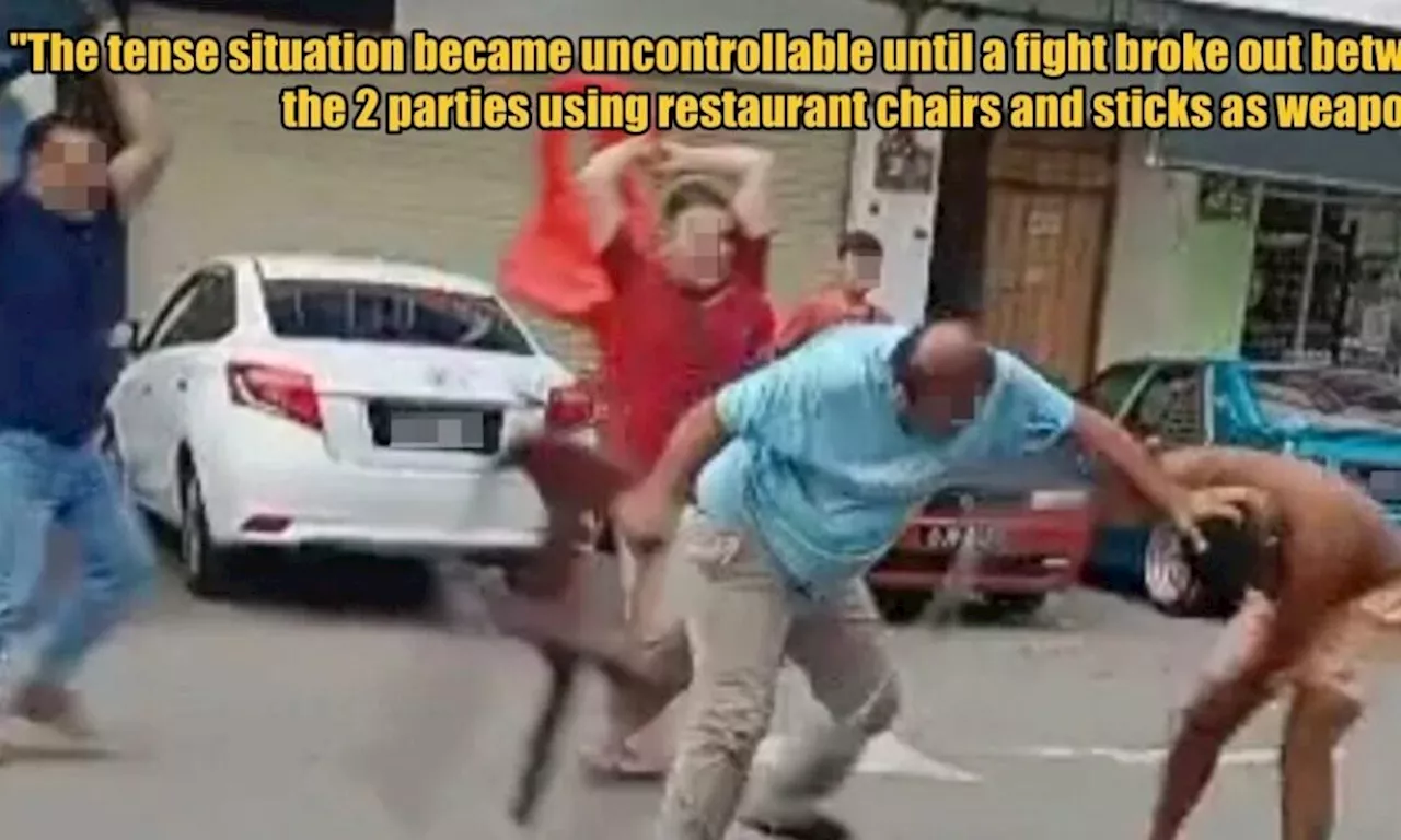Heated Brawl Erupts Between 2 Groups of Men in Sabah After One of Them Was Addressed in a Rude Tone