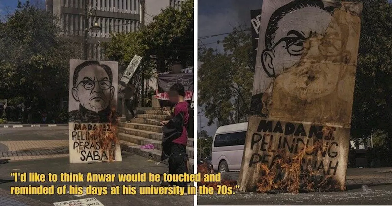  Student Who Burned PMX's Caricature Says Anwar Once Burned Tunku Abdul Rahman's Book