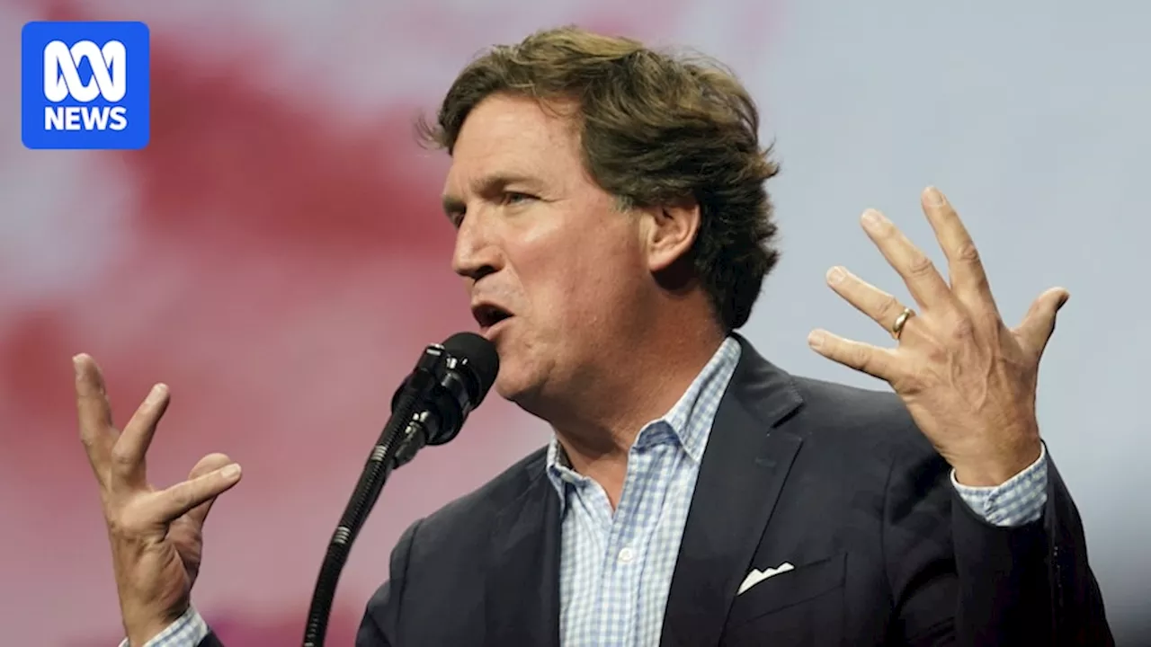 Tucker Carlson says Lachlan Murdoch urged him to run against Donald Trump for US president