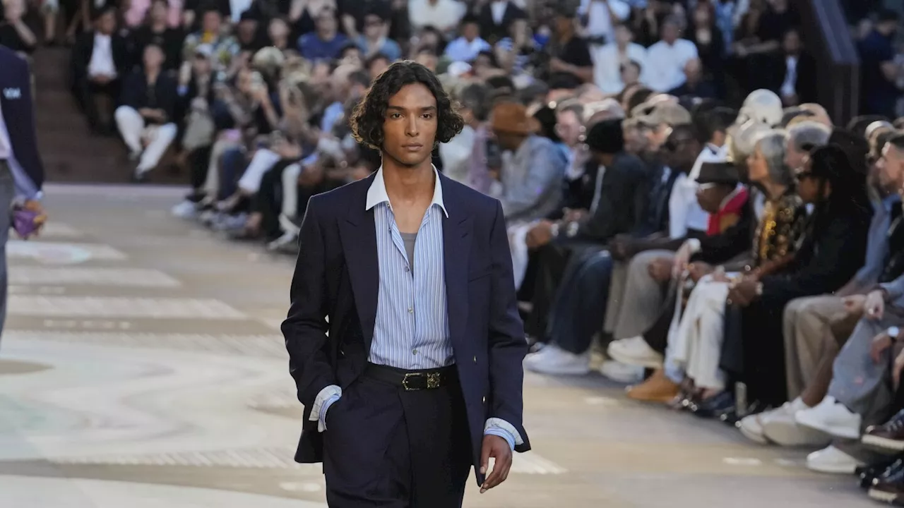 Pharrell Williams brings India and Beyoncé to Louis Vuitton’s Pompidou runway