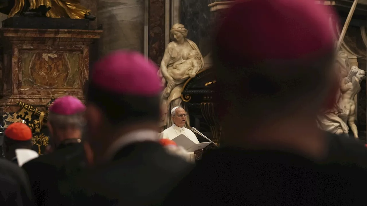 Pope Leo XIV affirms celibacy for priests, demands 'firm' action on sex abuse