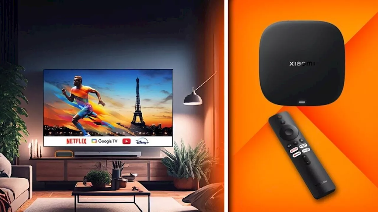 Upgrade your TV with the latest 4K smart TV Box S from Xiaomi