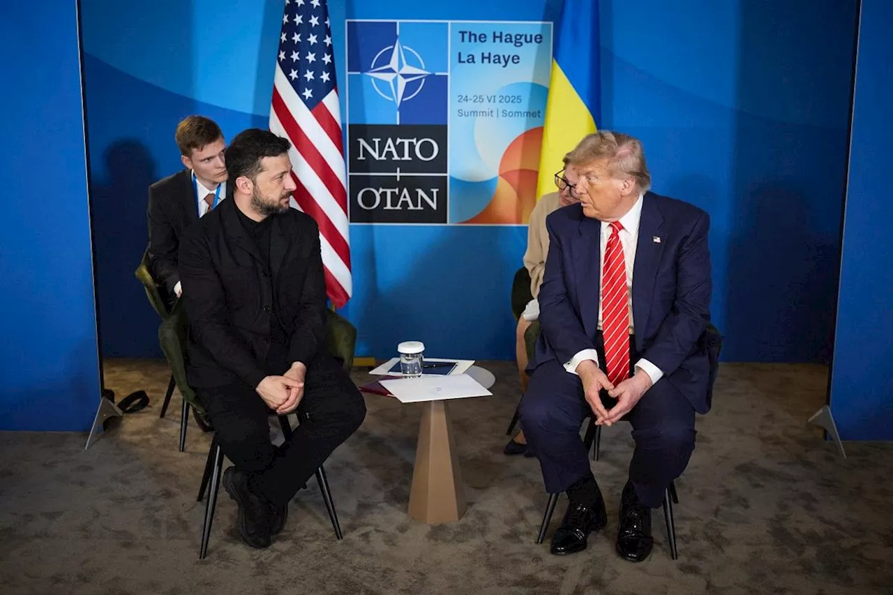 Trump signals willingness to send Ukraine more Patriot missiles after meeting Zelenskiy