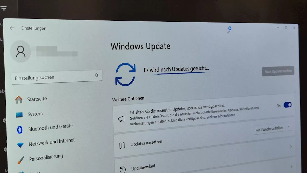 Windows-Update-Vorschau: Vorerst nur für Windows 10, für Windows 11 'bald'