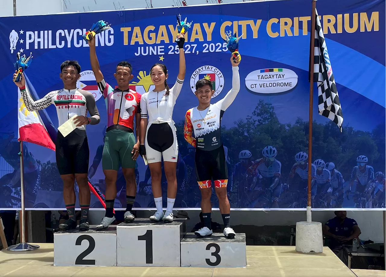 Krogg, Hualda capture goldsin Tagaytay City Criterium ‘25