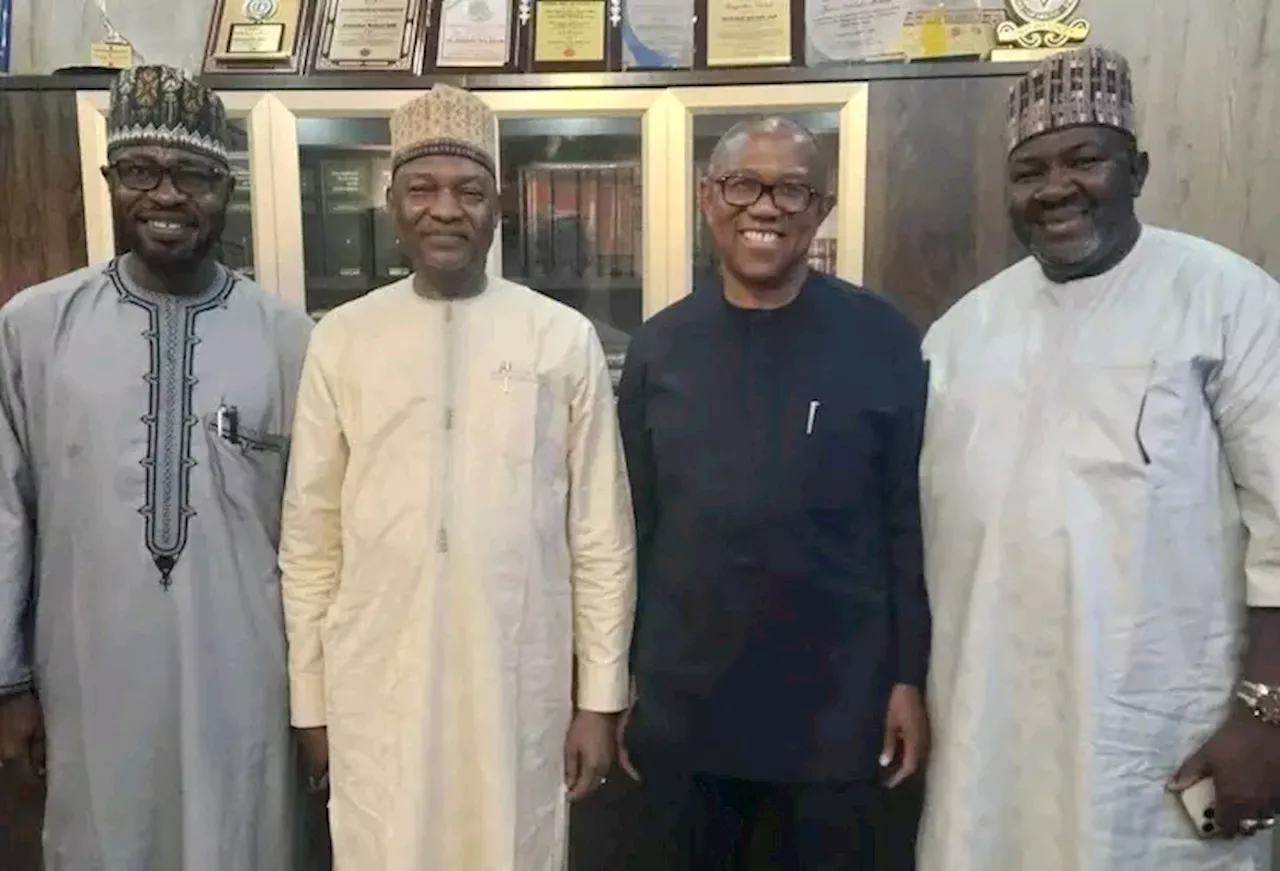 JUST IN: Peter Obi Meets Former Attorney-General Malami Amid Coalition Talks
