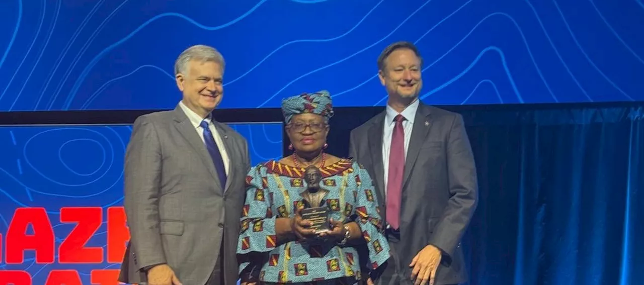 Okonjo-Iweala receives Lifetime Award in fighting fraud, corruption