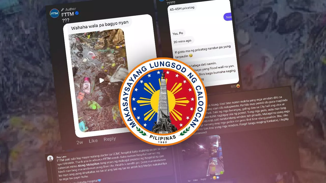 Caloocan residents turn to Facebook meme page to report complaints