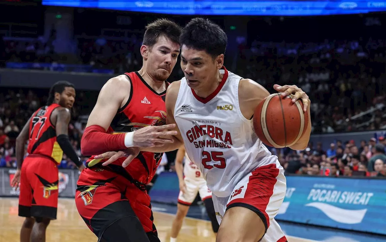 Ginebra erases 18-point deficit, locks up Fajardo to stun San Miguel in Game 1