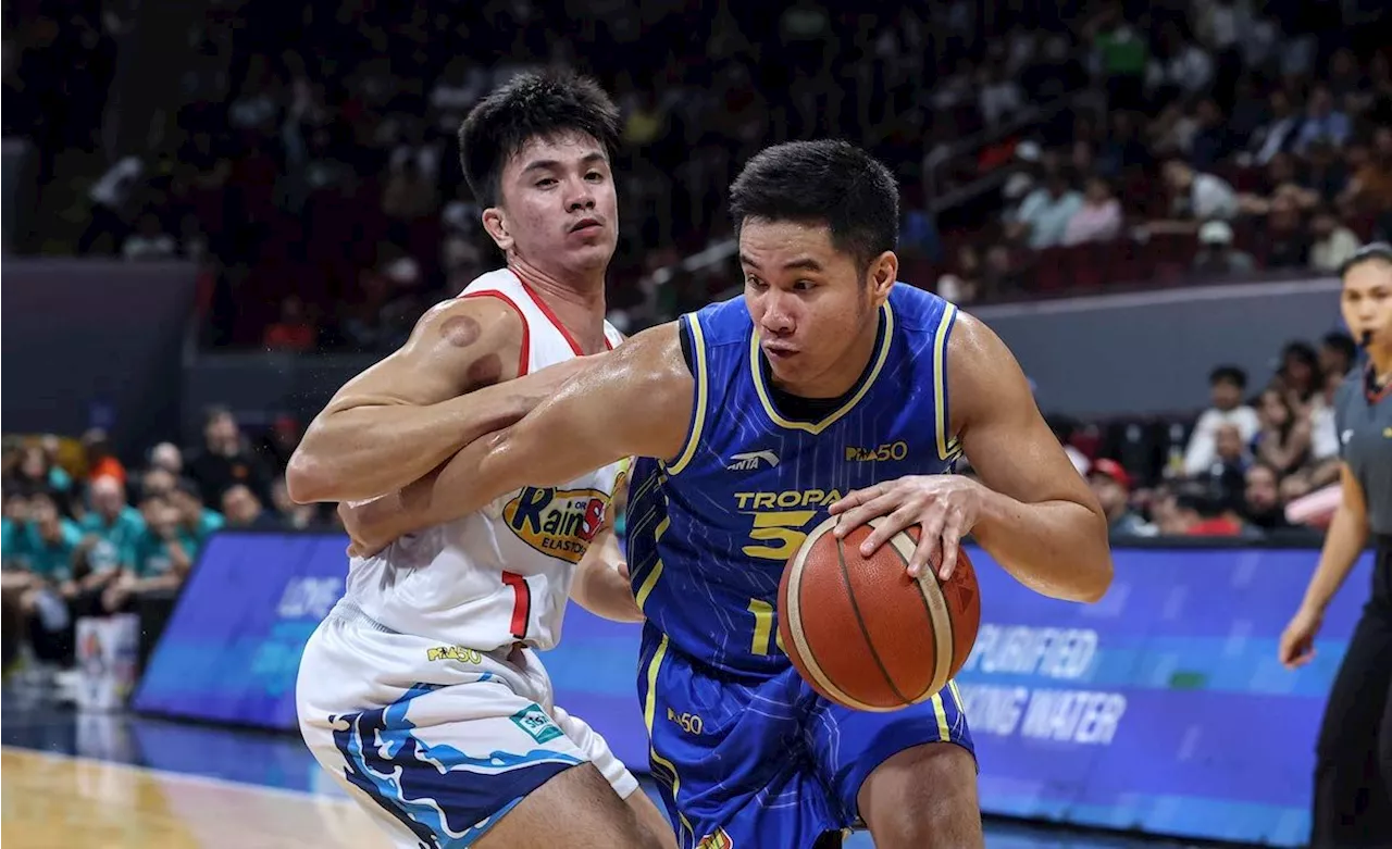 Pogoy stars again as TNT reasserts mastery over Rain or Shine for 1-0 semis lead