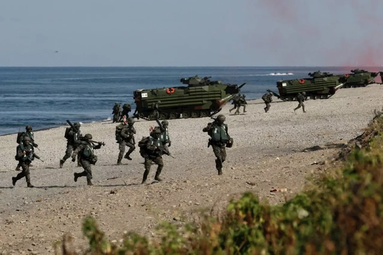 More reservists to be called for Taiwan drills