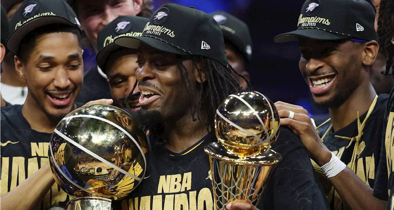 Thunder celebrate first NBA title with OKC parade
