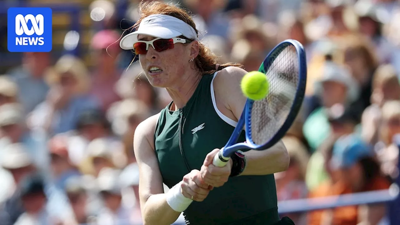 Maya Joint advances to Eastbourne Open semifinals as Australians qualify for Wimbledon