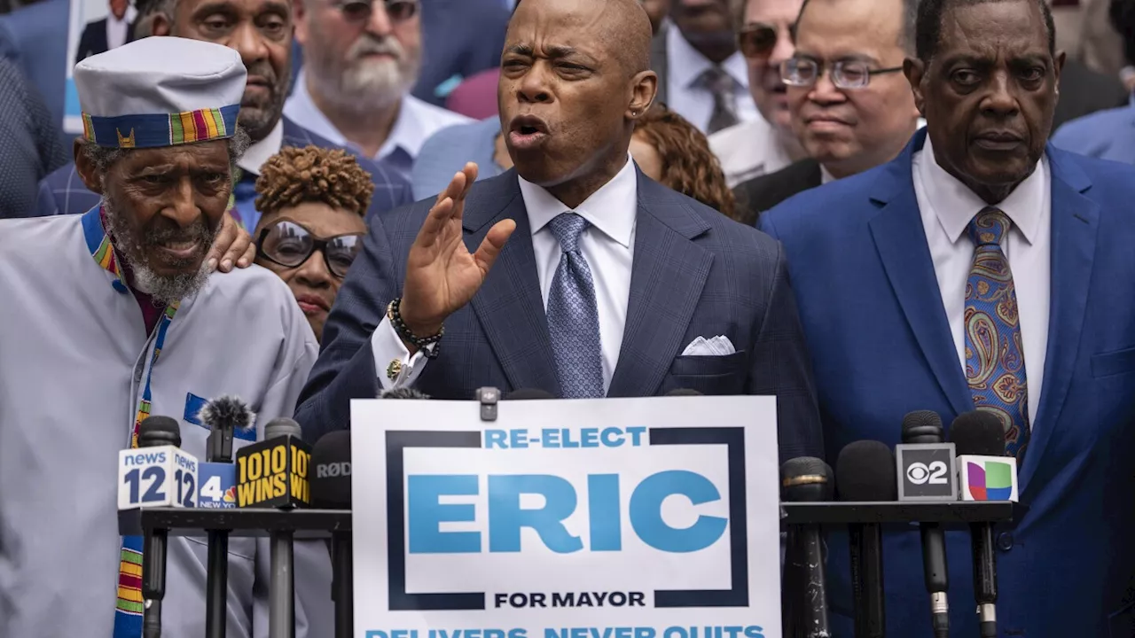 NYC Mayor Eric Adams says he's running against 'silver spoon' candidate Zohran Mamdani
