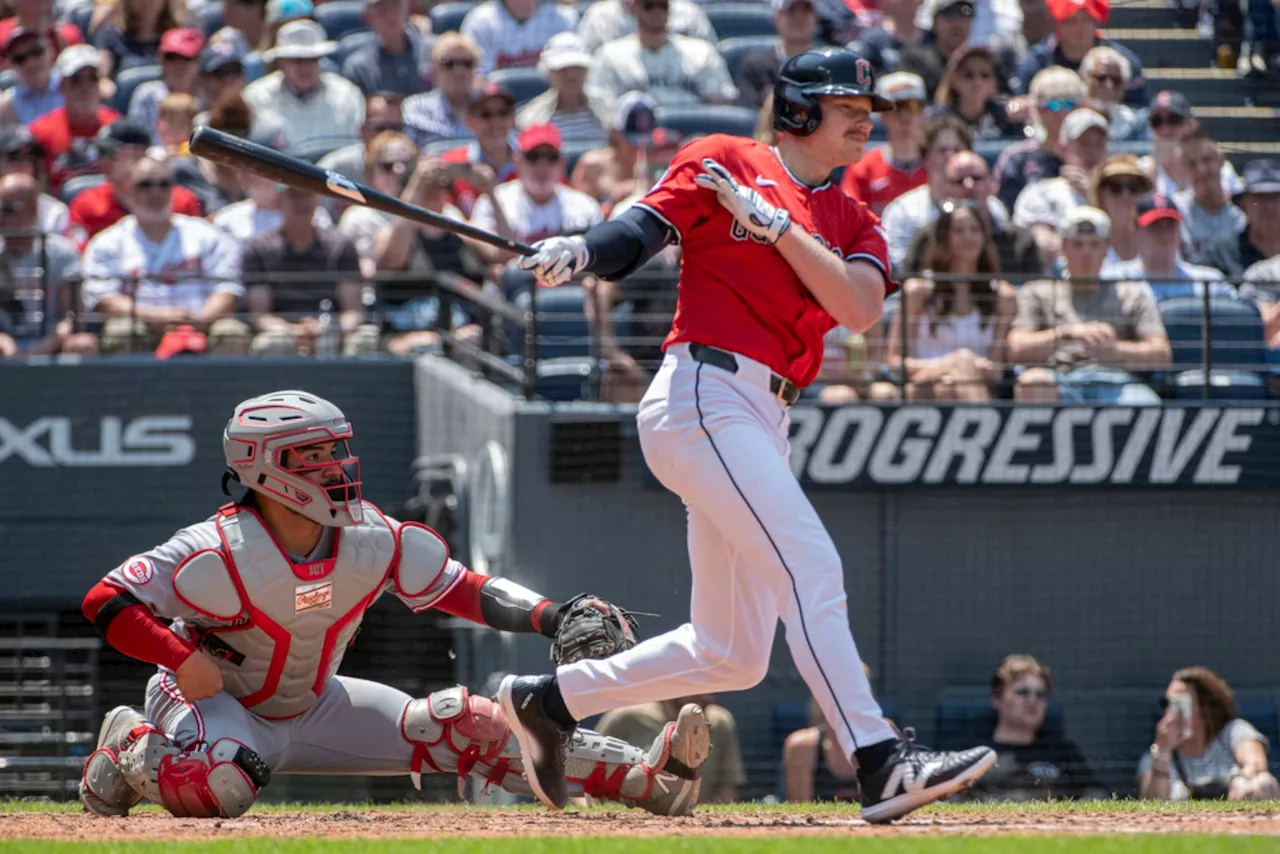 Guardians’ first baseman Kyle Manzardo makes not one, not two, but three errors in one inning