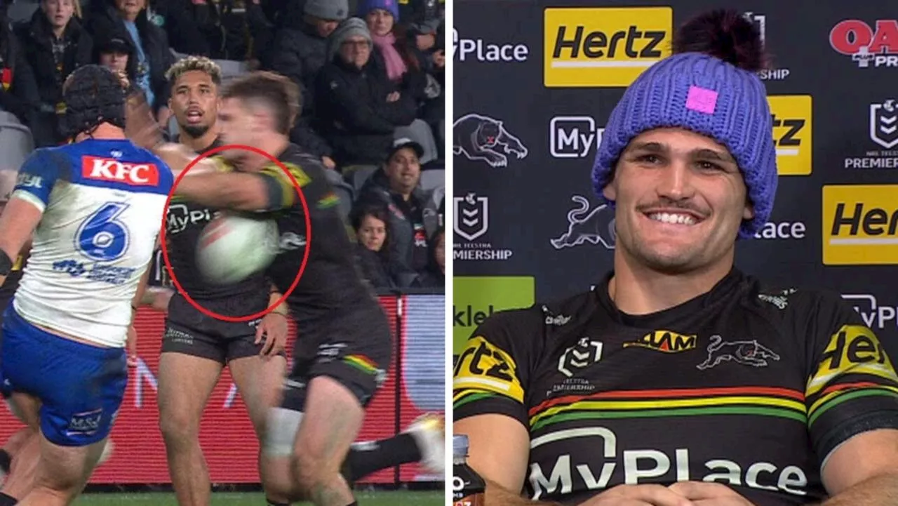 ‘Bruised chest’: Cleary’s hilarious reply over clutch play as Panthers star recalls brutal Origin fail