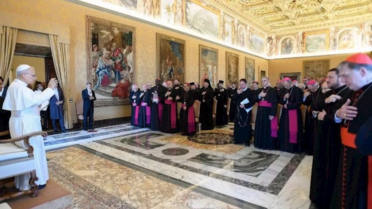 Pope Leo to Bishops: Continue working for good of Lord's flock