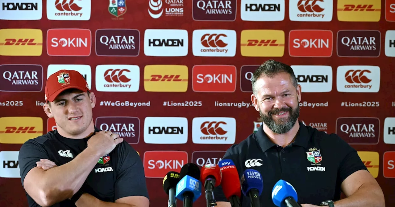 Andy Farrell backs debutant Dan Sheehan to lead Lions for Australian opener