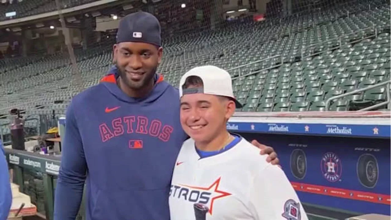 Astro for a day: Spring boy gets wish granted by Houston Astros, Make-A-Wish