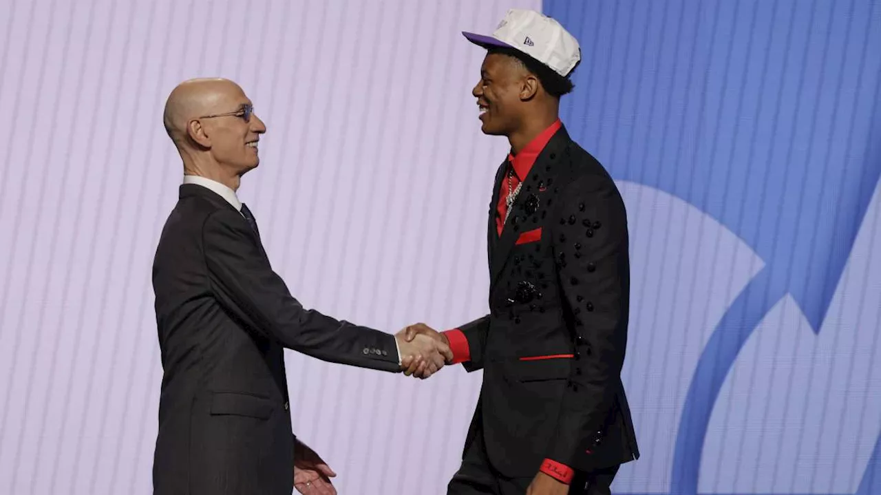 Utah Jazz take Rutgers forward Ace Bailey with the No. 5 pick