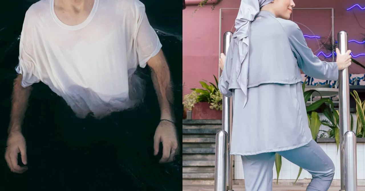 Kenapa Tak Boleh Pakai Baju T-Shirt Biasa Dalam Kolam Renang? Ini Sebabnya