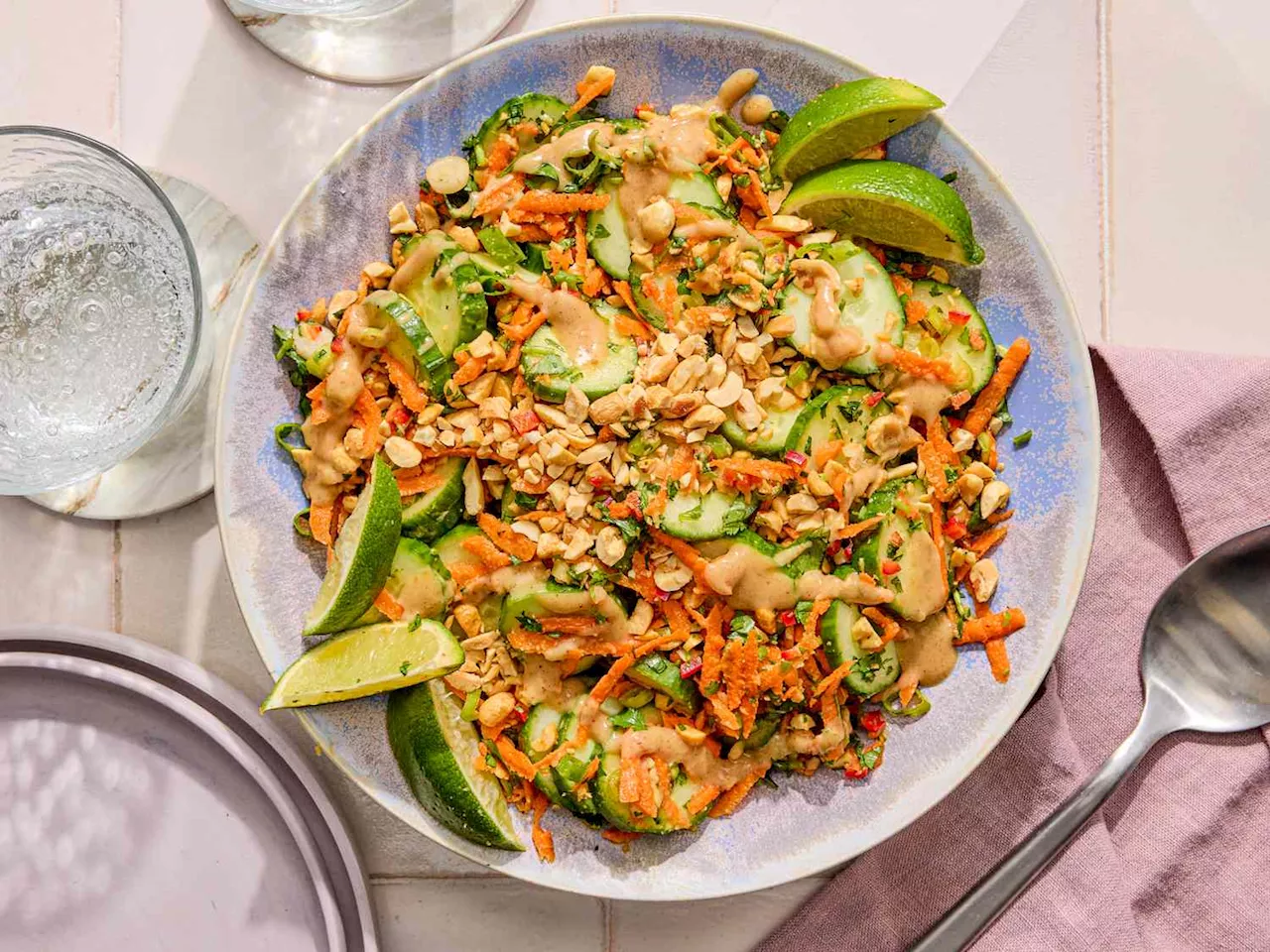 This Zesty Cucumber-Salad Packs a Bold Punch